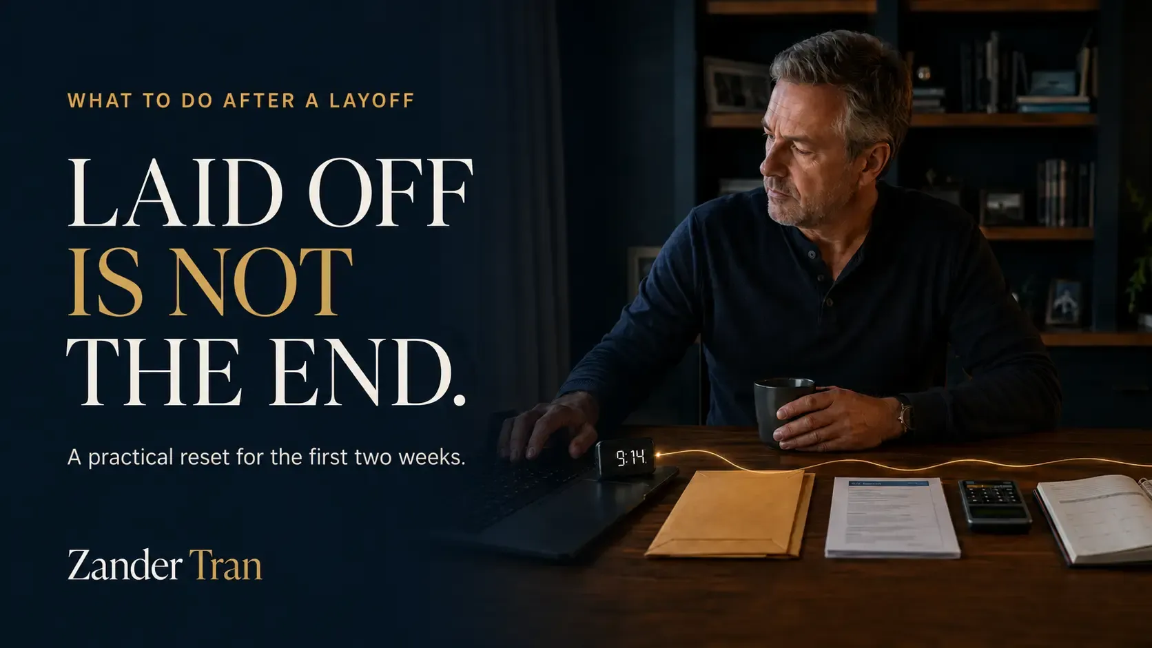 Laid off is not the end. A practical reset for the first two weeks.